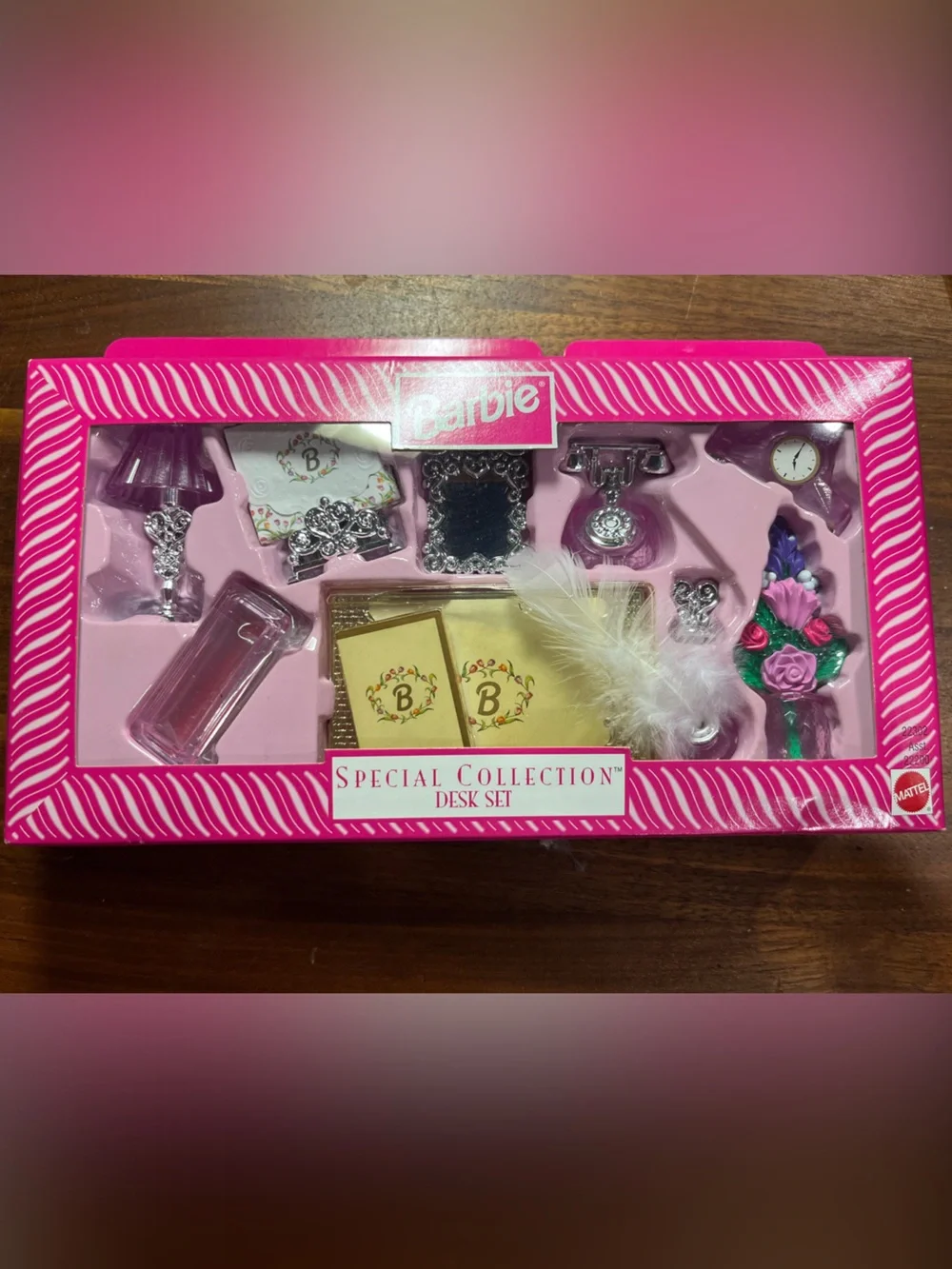 Vintage 1998 Barbie Special Collection Desk Set - NRFB